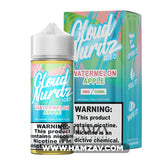 Cloud Nurdz Watermelon Apple Iced - Premium Liquid